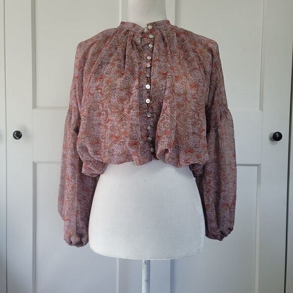 Boho long sleeve blouse - Picture 3 of 15